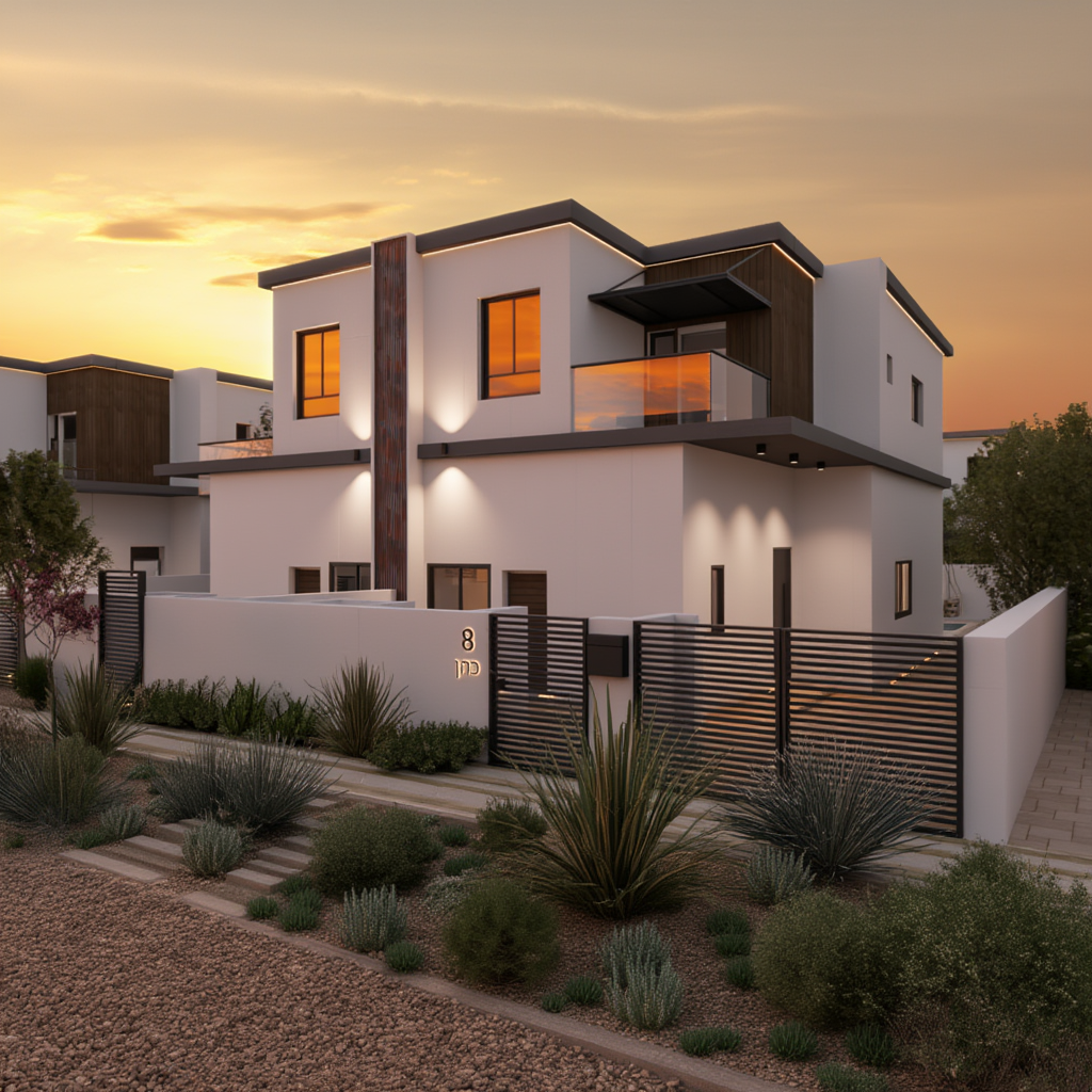 הדמיה להמחשה בלבד - בית בפרויקט אירוס הבר בירוחם